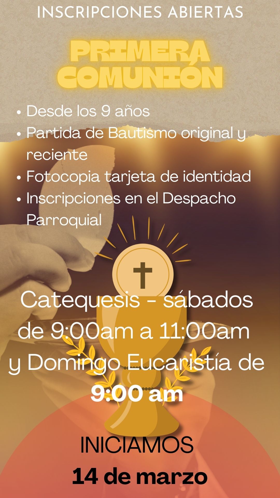 PRIMERA COMUNION