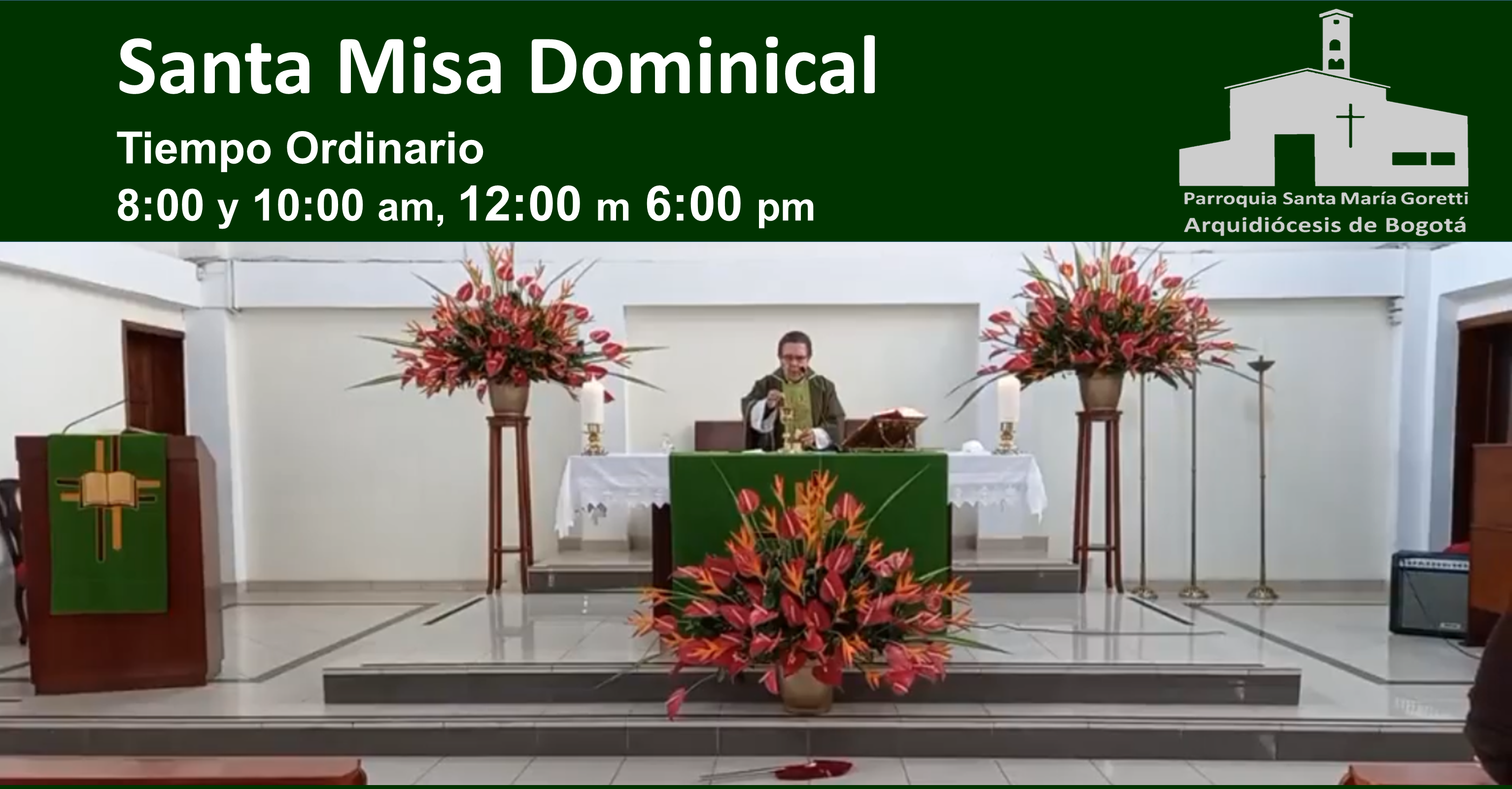 Misa Dominical 6:00 pm