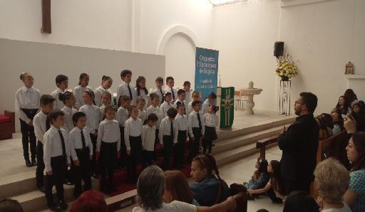 Coro infantil de la Filarmónica el 29-sep