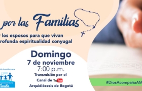 Rosario por las familias